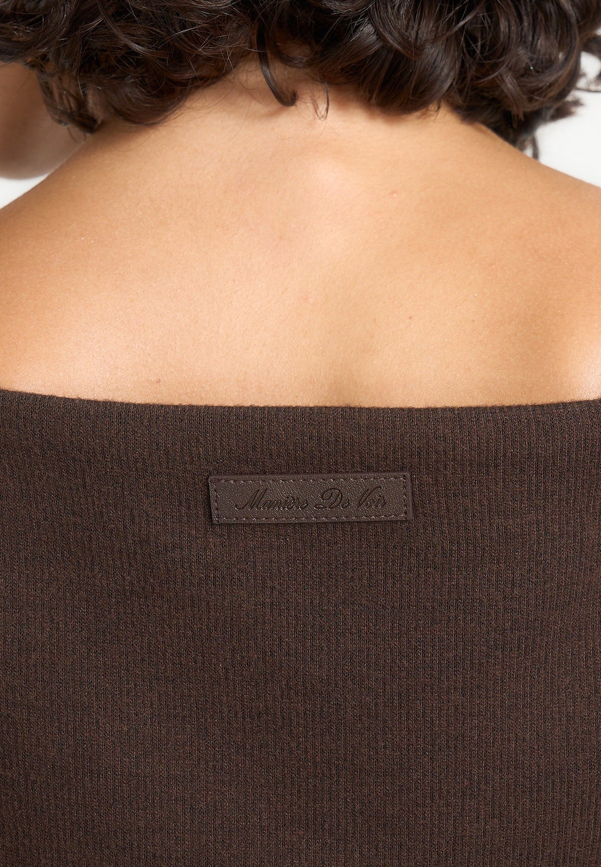 Esme - Belted Knit Maxi Jumper Dress - Brown