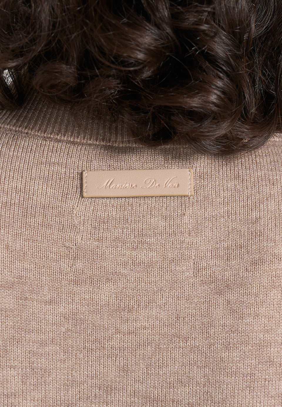 Honor - Wool-Blend Turtleneck Knit Bodysuit - Taupe