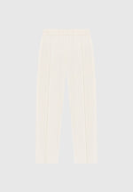 boucle-pintuck-tapered-trousers-beige