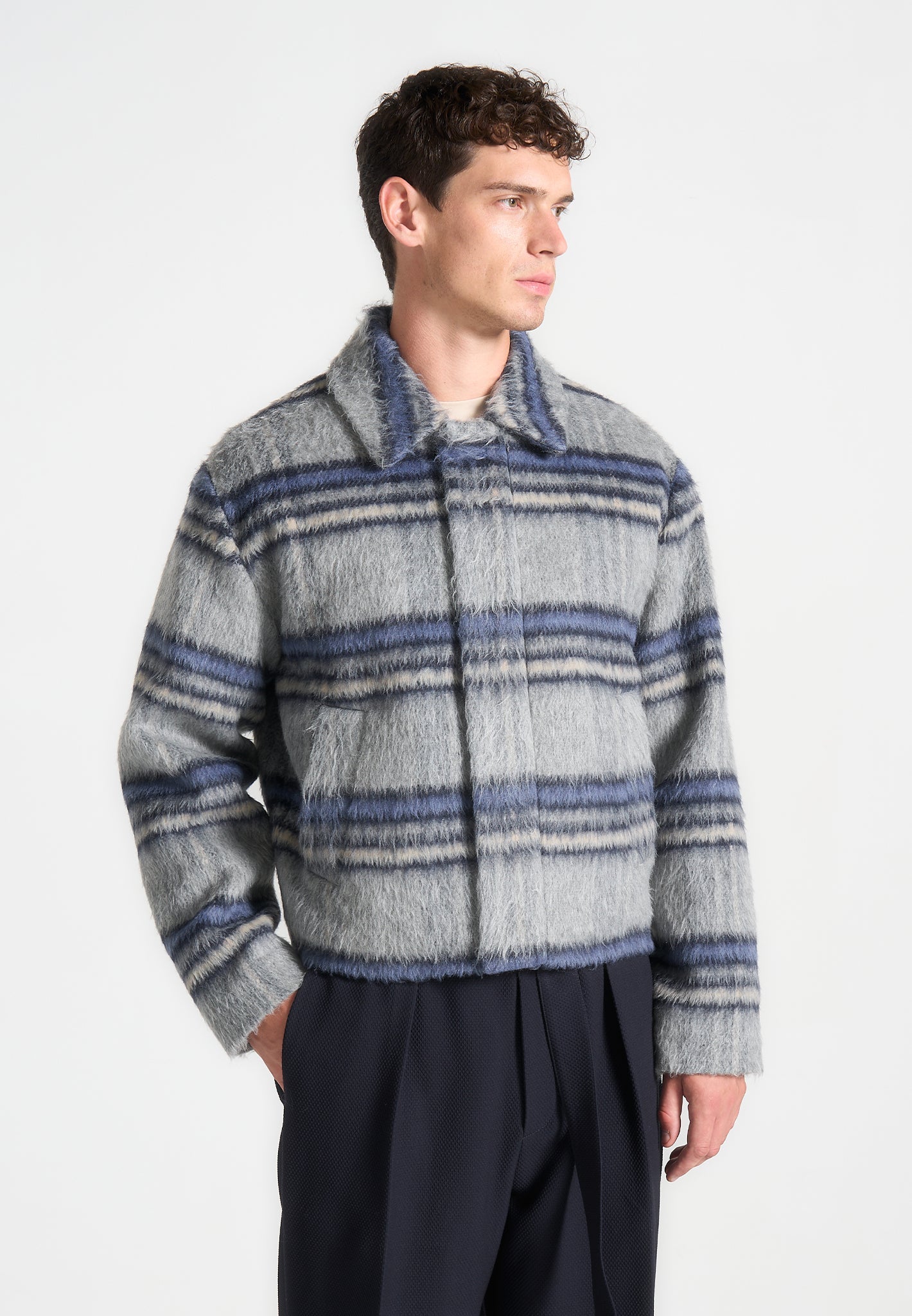brushed-checked-jacket-navy 