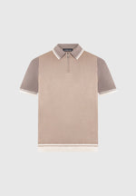 colour-block-zip-polo-shirt-taupe