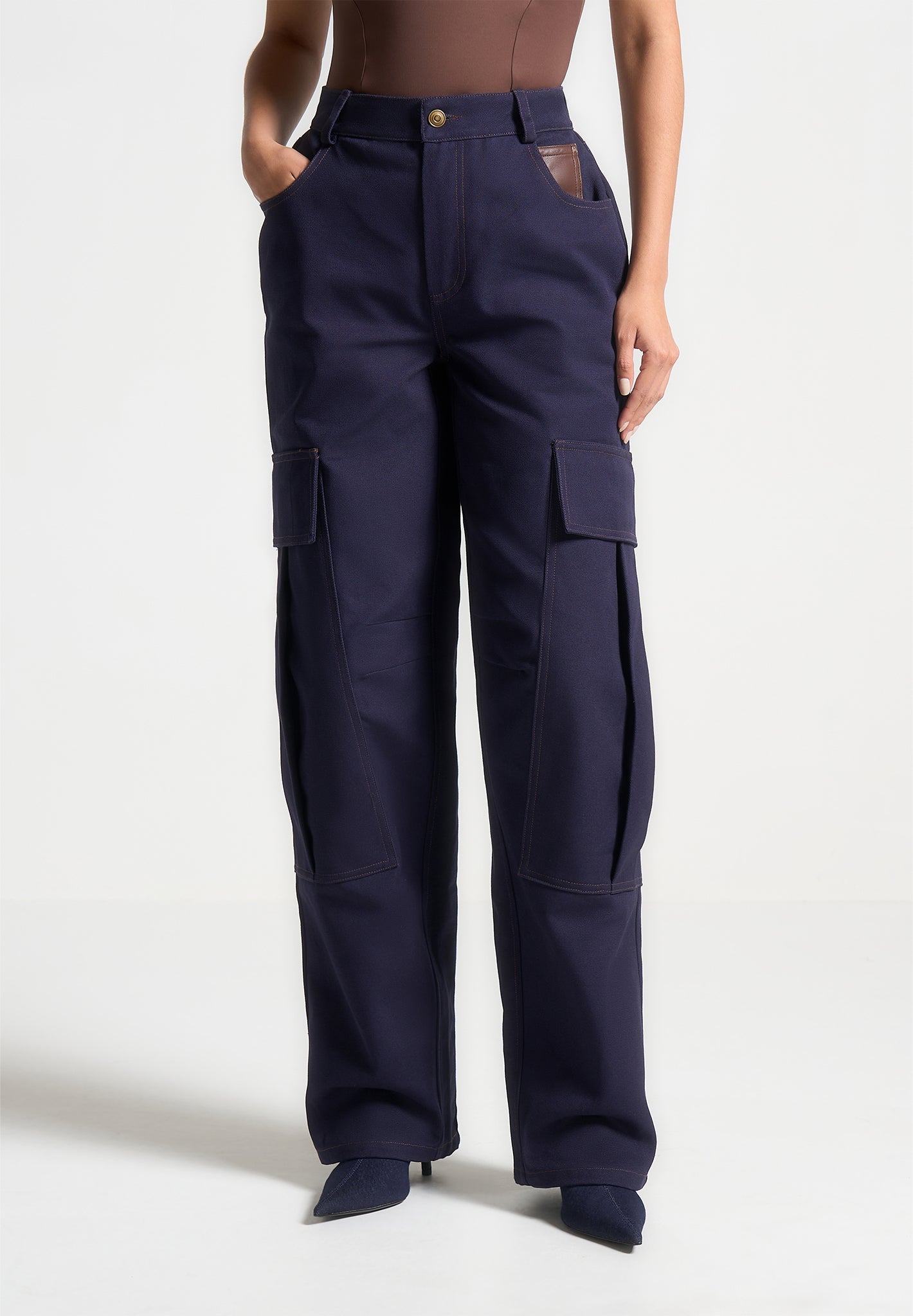 high-rise-drill-cargo-pants-indigo 