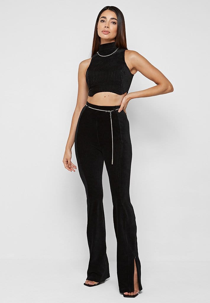 detachable-chain-ribbed-velour-top-black 