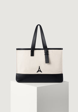 romane-eiffel-detail-canvas-tote-bag-beige-black