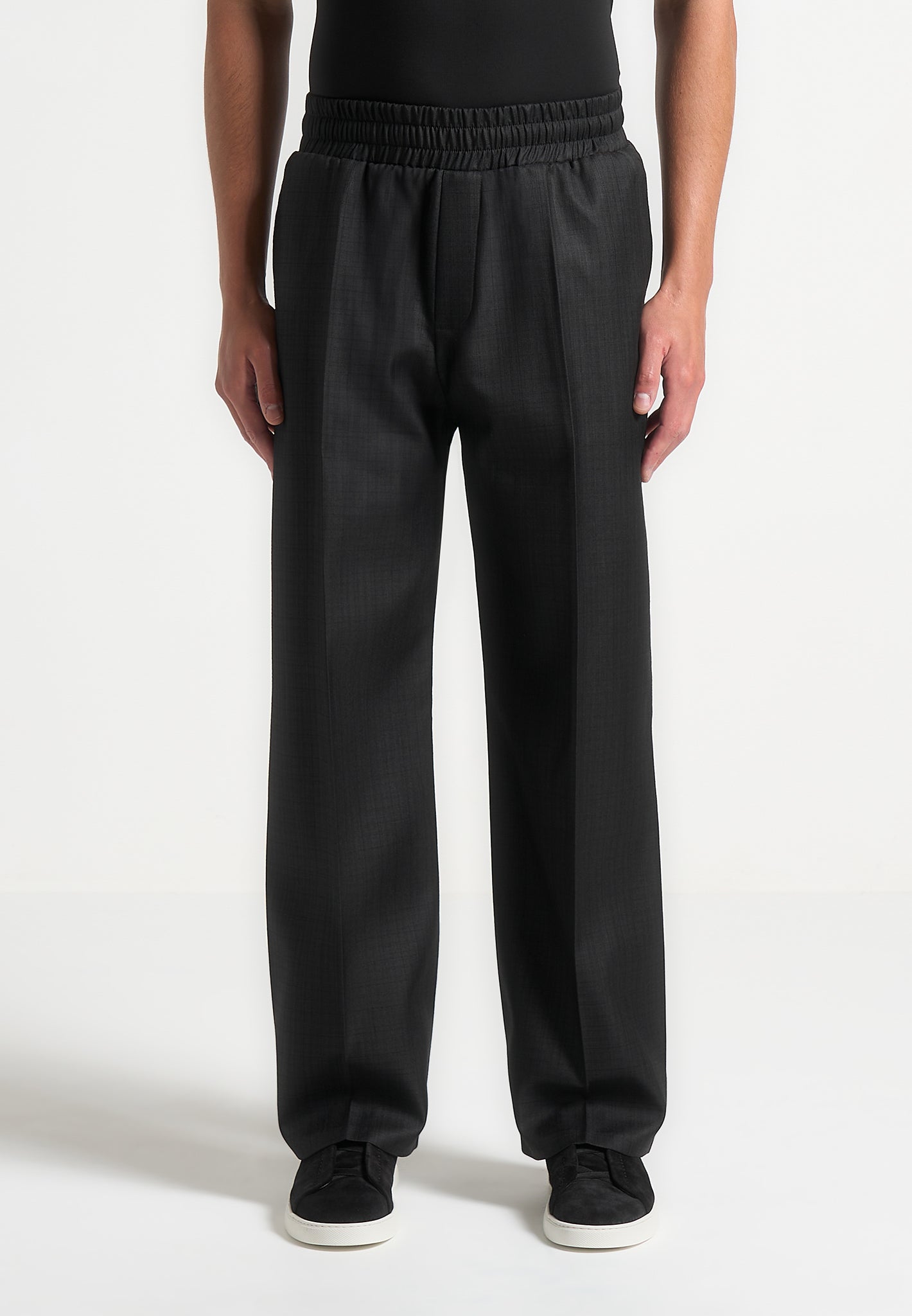 elasticated-tailored-crease-trousers-black 