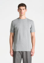 eternel-regular-fit-cotton-t-shirt-with-pintuck-grey