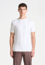eternel-regular-fit-cotton-t-shirt-with-pintuck-white