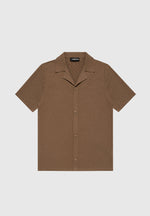 herringbone-knit-revere-shirt-brown
