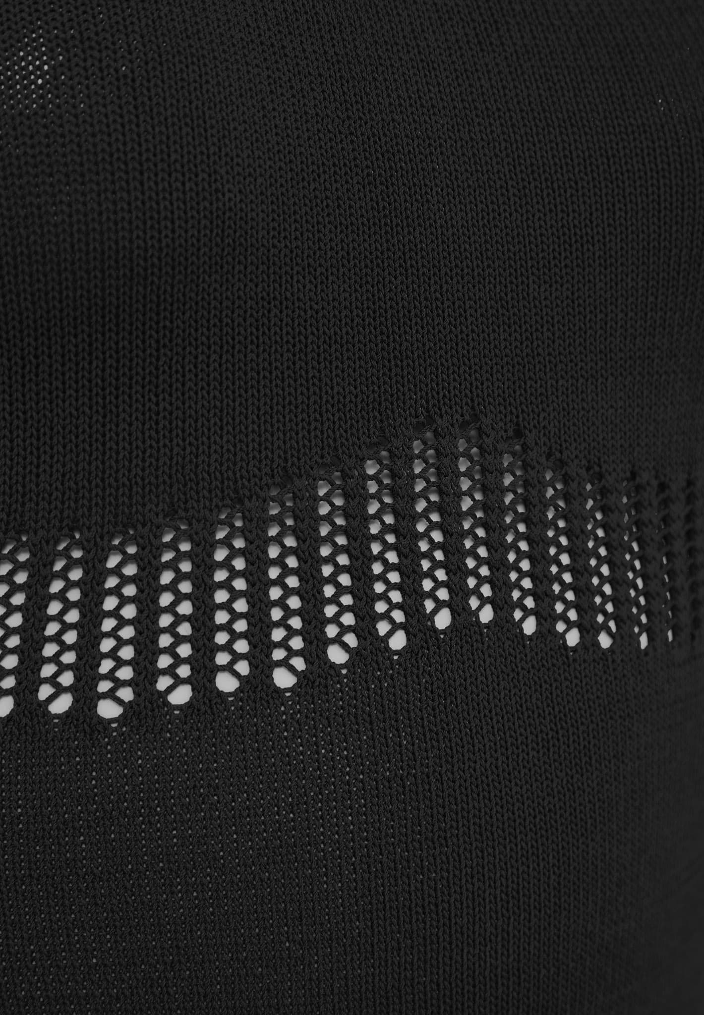 knitted-contour-one-sleeve-playsuit-black