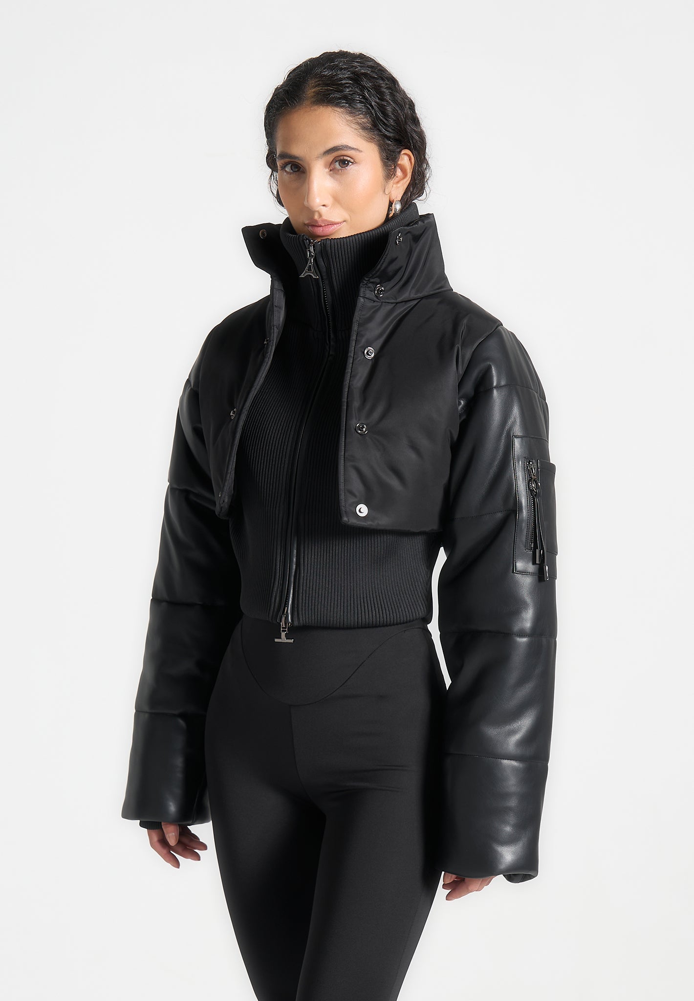 leather-and-nylon-layered-puffer-jacket-black 