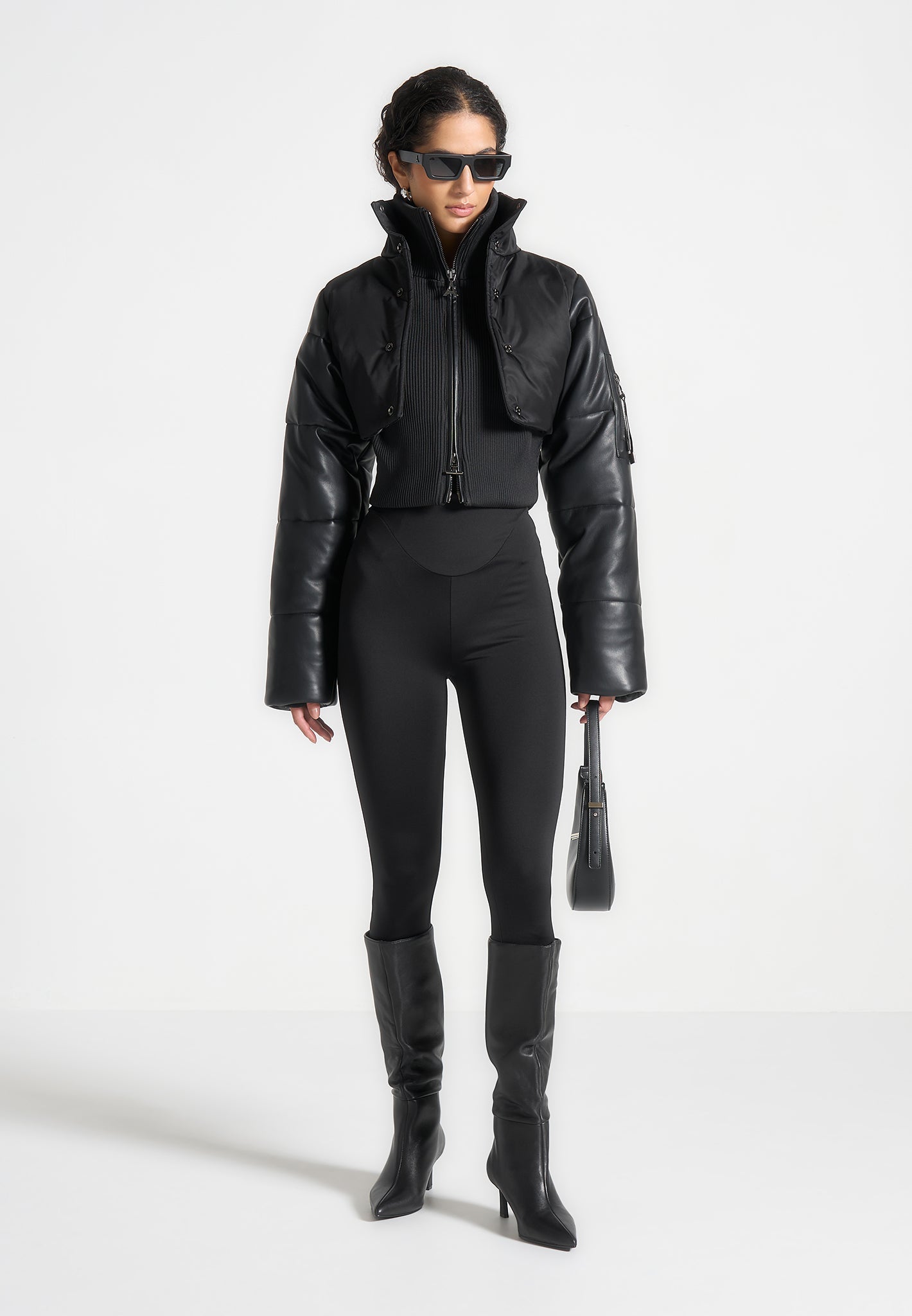 leather-and-nylon-layered-puffer-jacket-black 