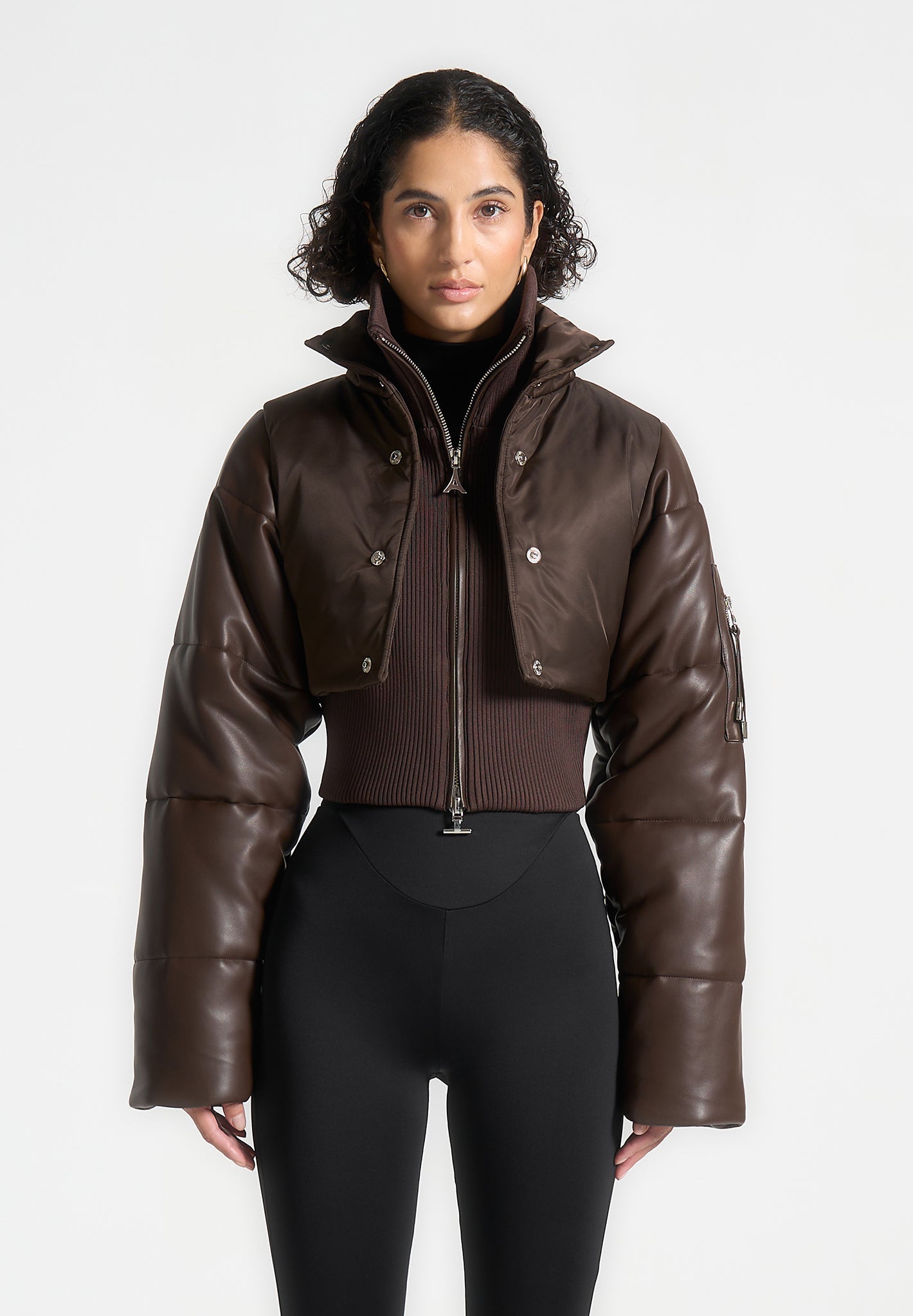 leather-and-nylon-layered-puffer-jacket-brown 