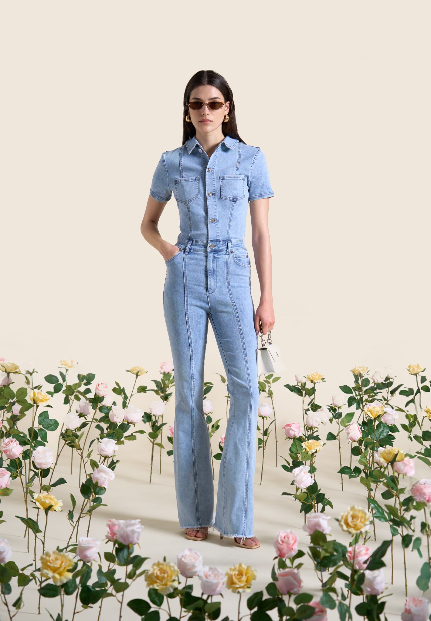 mini-flared-denim-jumpsuit-mid-blue 