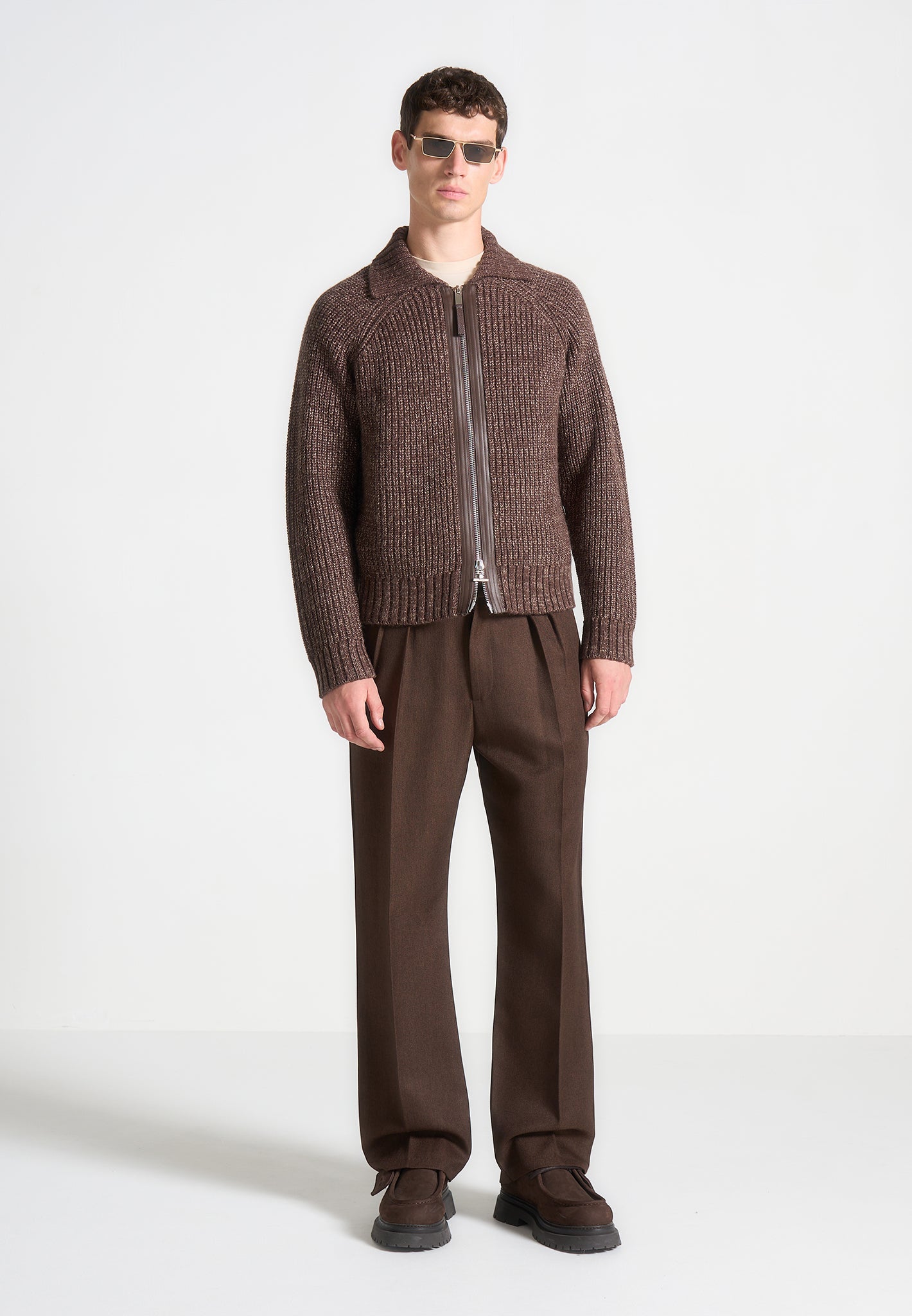 plush-collar-wool-knit-jacket-brown 