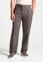 relaxed-fit-wool-blend-herringbone-pleated-tailored-trousers-brown