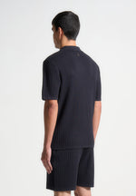 ribbed-knit-revere-shirt-navy