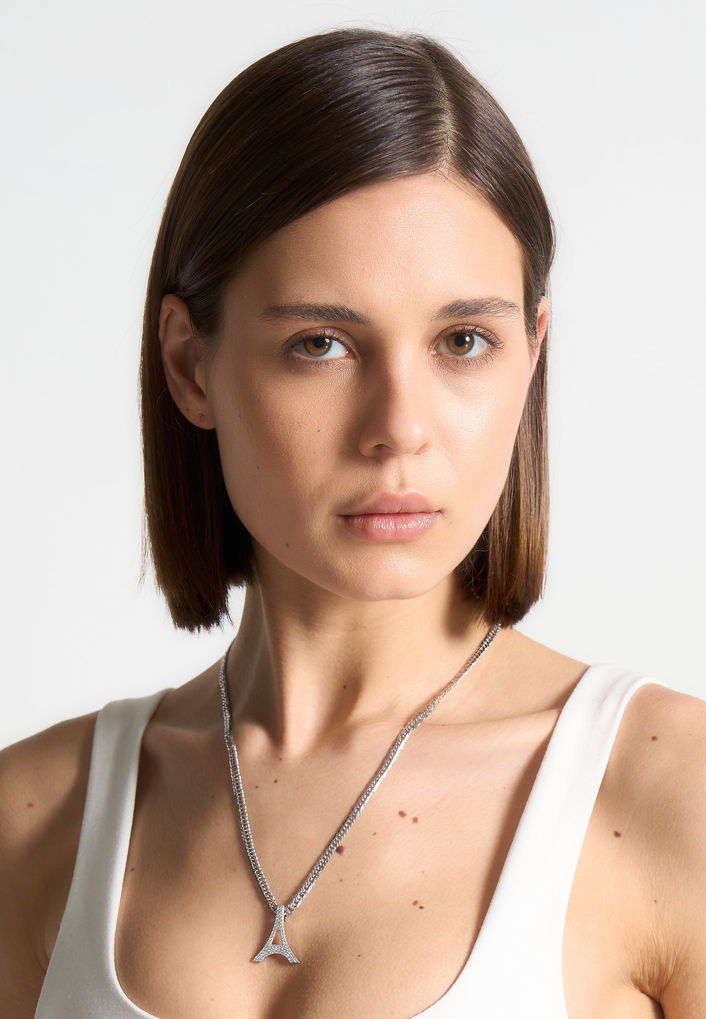 sterling-silver-iced-eiffel-pendant-necklace-silver 