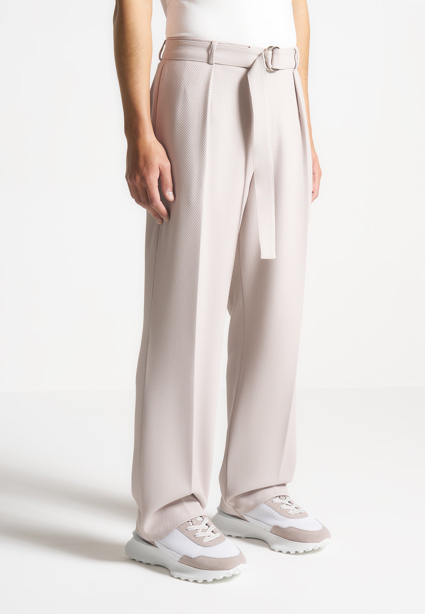 relaxed-fit-textured-belted-tailored-trousers-stone