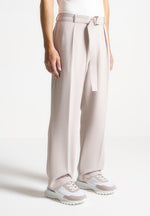 relaxed-fit-textured-belted-tailored-trousers-stone