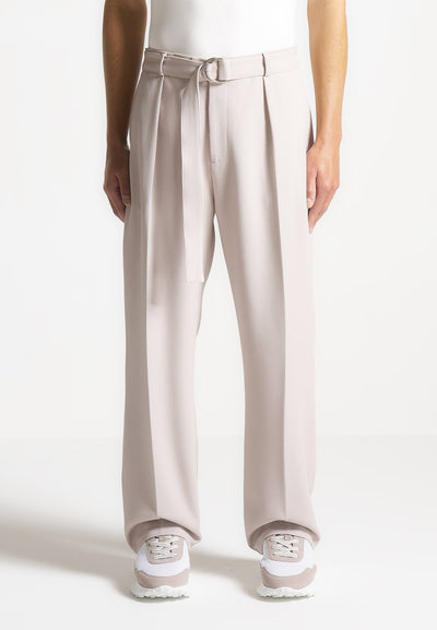 relaxed-fit-textured-belted-tailored-trousers-stone