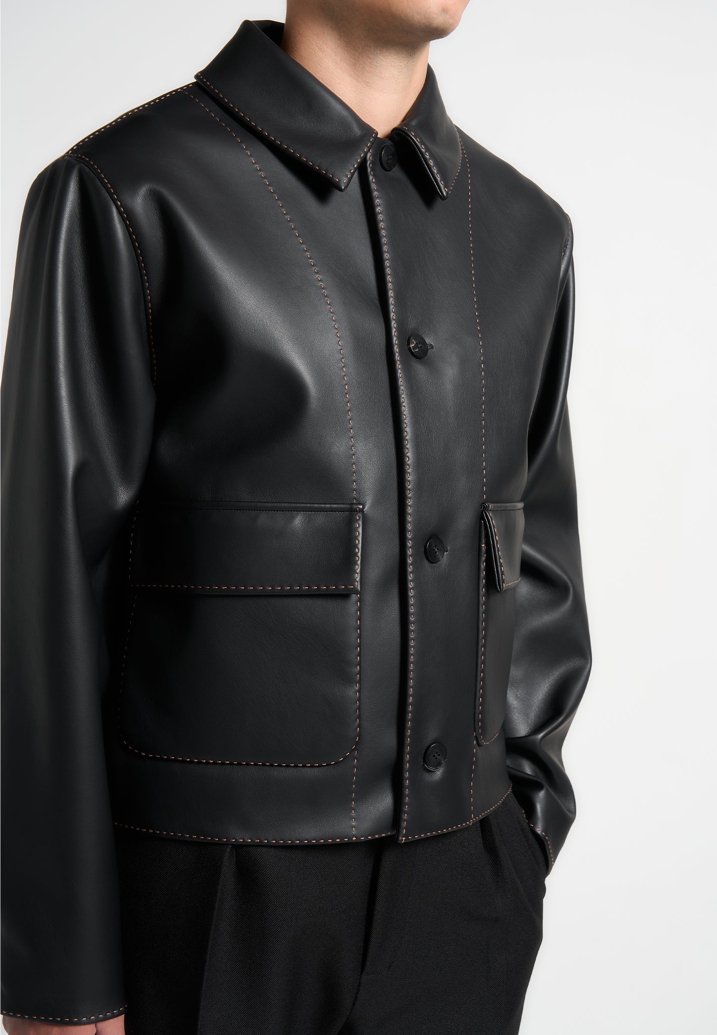 vegan-leather-contrast-stitch-jacket-black-1 