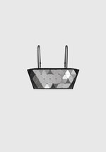 vegan-leather-mirrored-bandeau-top-silver-black