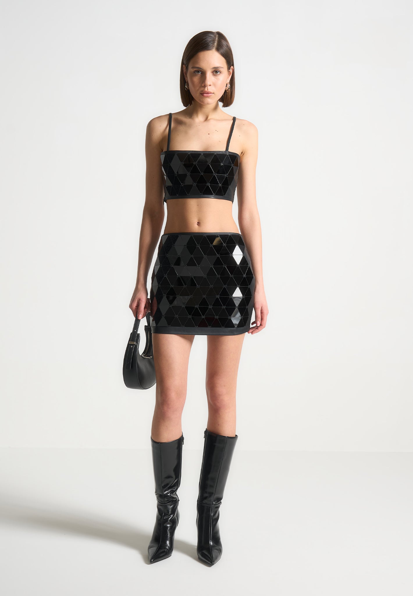 vegan-leather-mirrored-mini-skirt-black-black 
