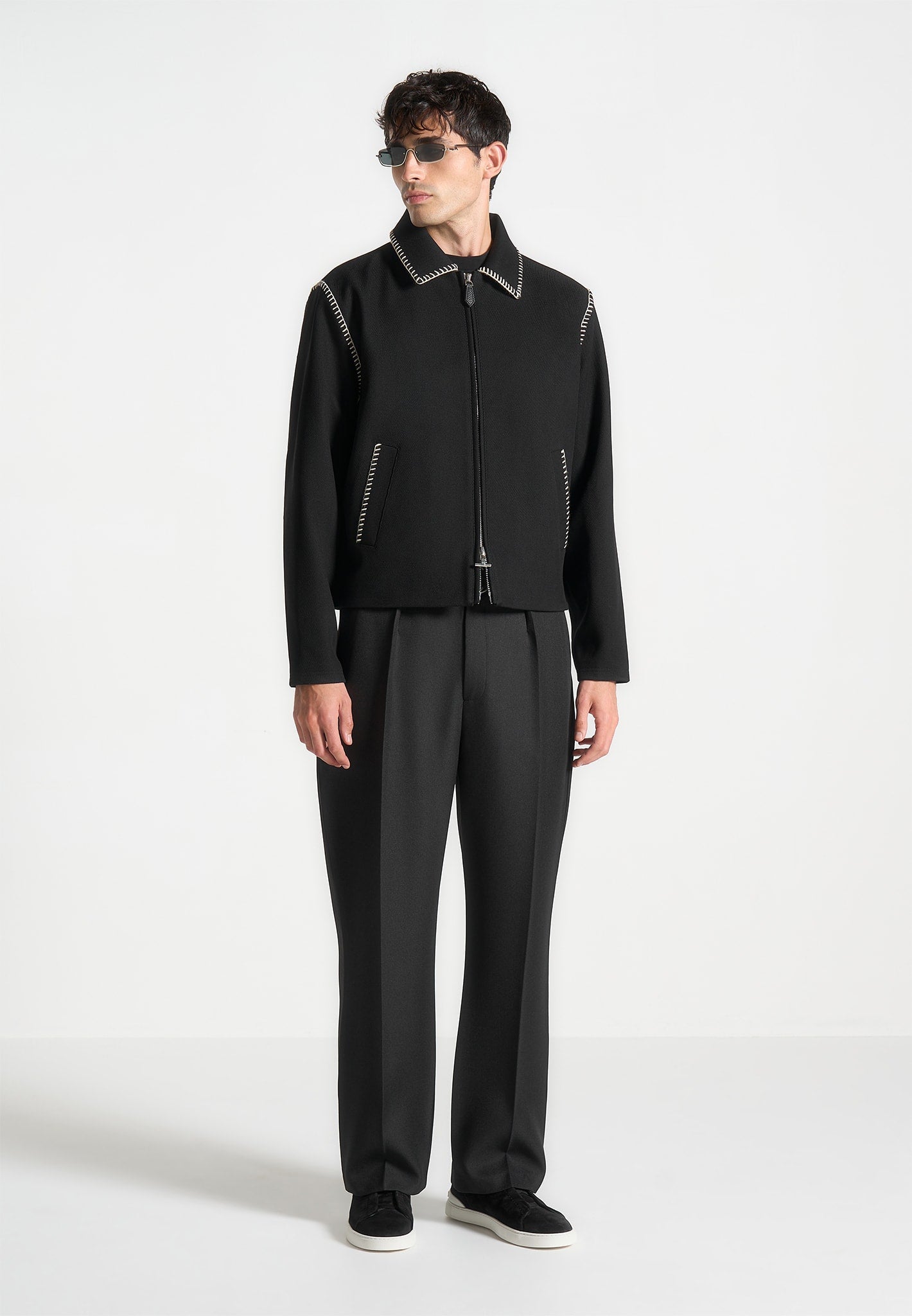 whipstitch-twill-boxy-jacket-black 